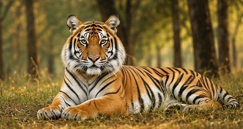 Tigre de Bengala en el Parque Nacional de Ranthambore, India