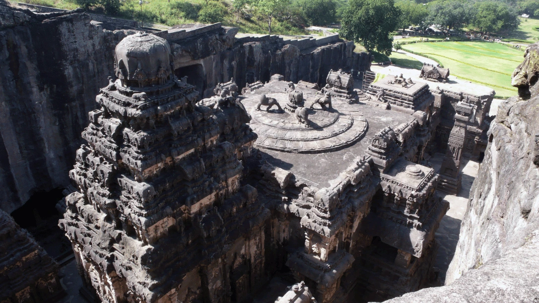 Cuevas de Ellora en Maharashtra, India