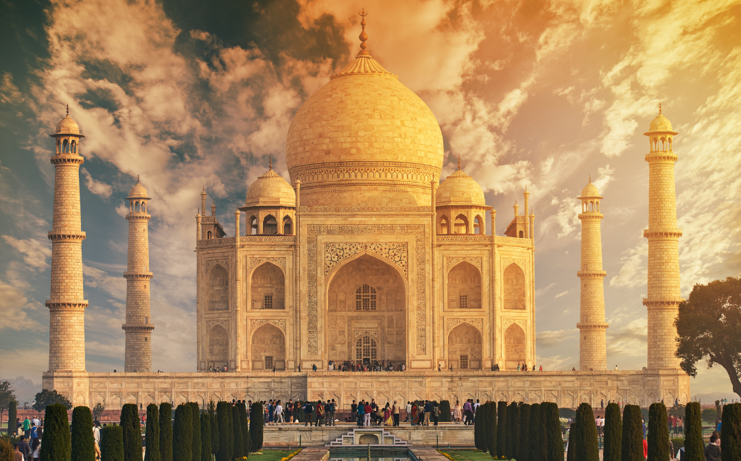 Taj Mahal en Agra, India