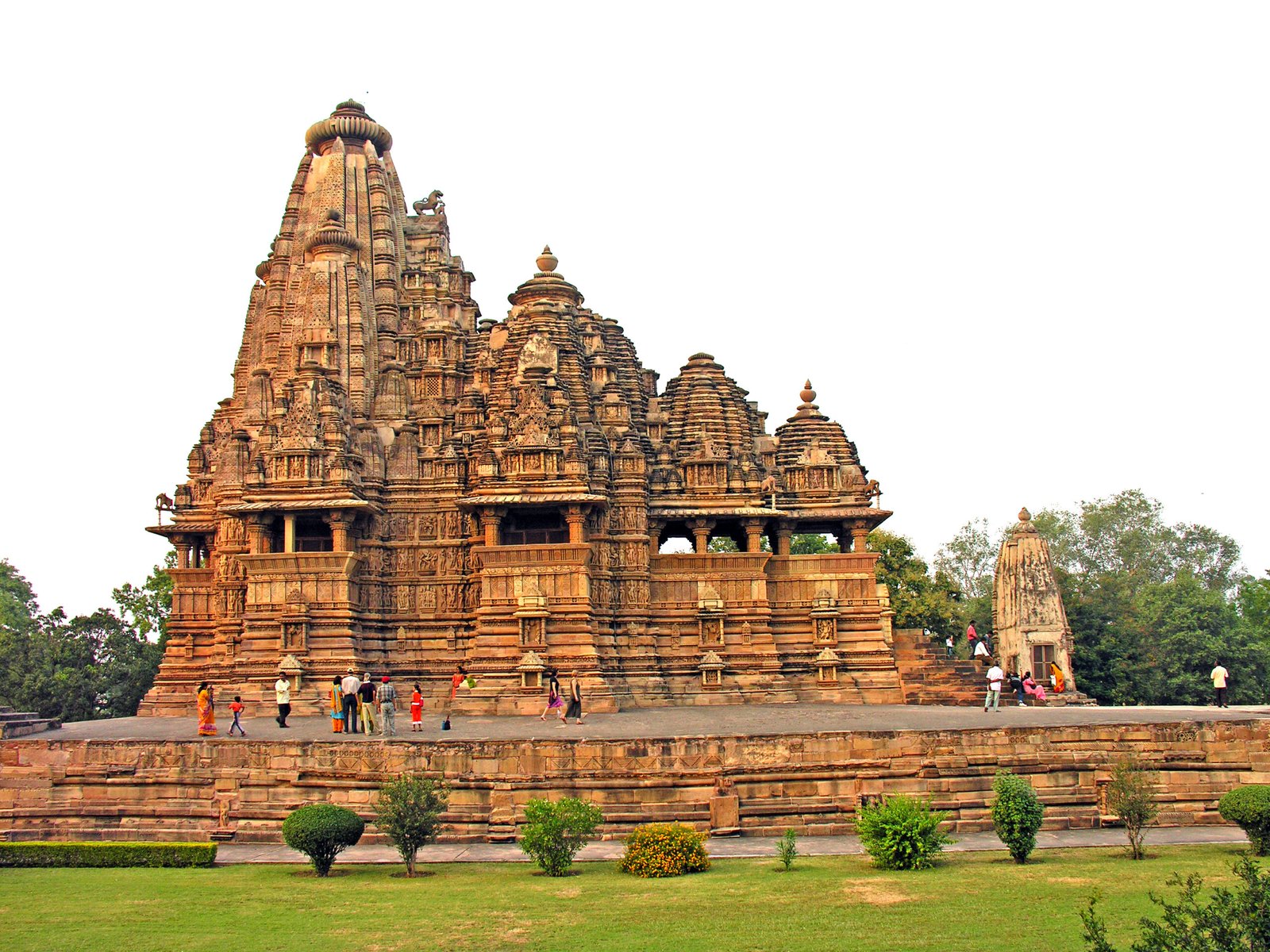 Templo Vishvanatha en el Grupo Occidental de Khajuraho, India